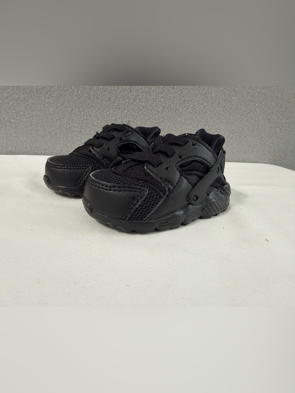 Nike Huarache Run Triple Black Unisex s2C Baby Sneakers